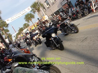 Bike Week, Daytona Beach, Main Street, motorcycles