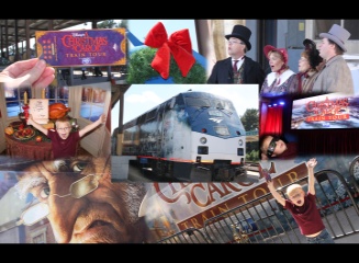 Christmas Carol Train Tour - Jacksonville Amtrack - Jacksonville, Florida