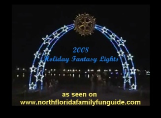 Holiday Fantasy Lights - New Town Center, Palm Coast, Florida