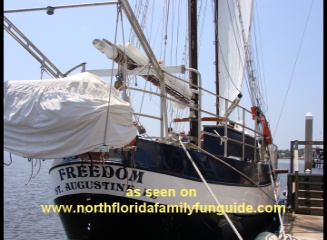 Schooner Freedom Sailing Charters - St. Augustine, Florida