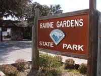 Ravine Gardens, Palatka, Trails, Azaleas