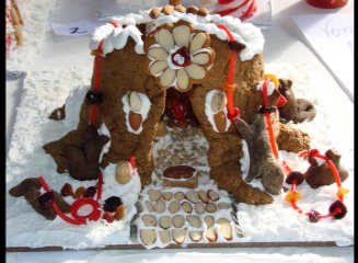 Mr. Squirrel's Holiday Nut House - 1st Place Winner