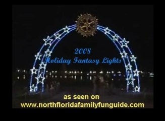 Holiday Fantasy Lights - Town Center, Palm Coast, Florida